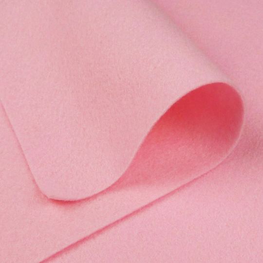 Pink Wool Felt Sheets 20%