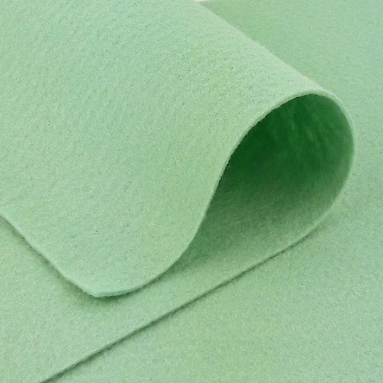 Serene Green Wool Felt Sheets 35%